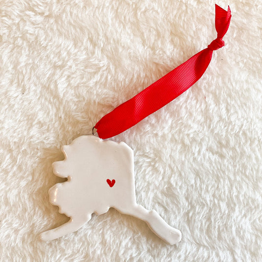 Fairbanks, Alaska Ceramic Ornament by AO Clay