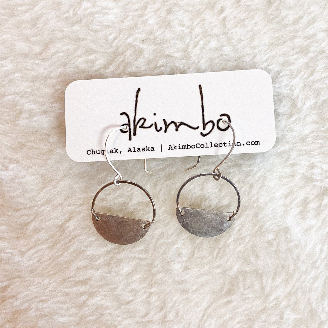 Bijou Earrings | Antique Silver Plated by Akimbo Collection