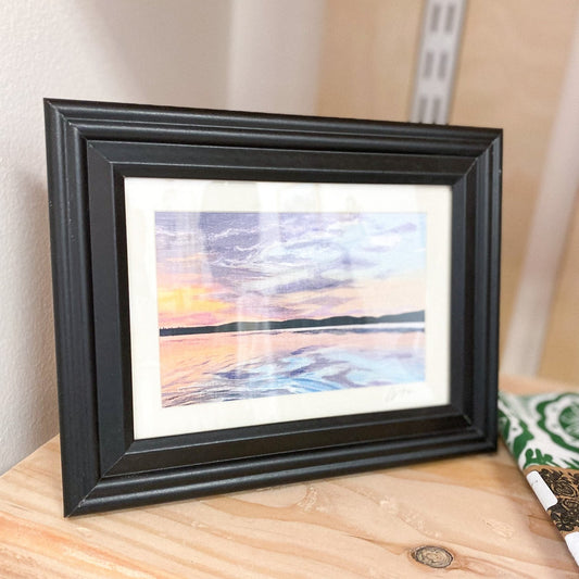 Dip Your Toes In 5x7 Framed Print by Anya Toelle