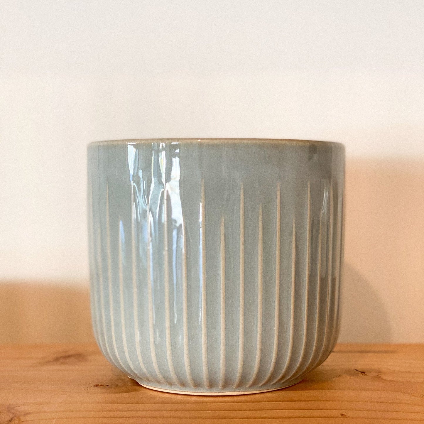 Upline Ceramic 5" Planter | Gray