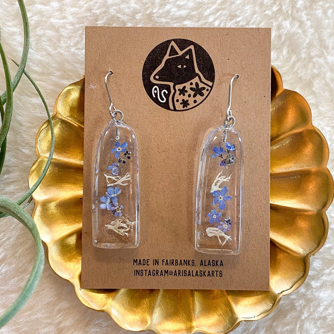 Forget-Me-Not Earrings #123 by Arisa Sasaki
