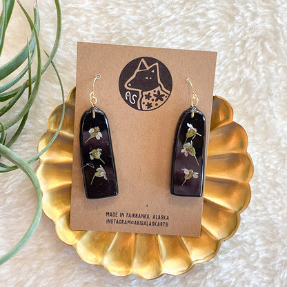 Forest Flowers Earrings #125 by Arisa Sasaki