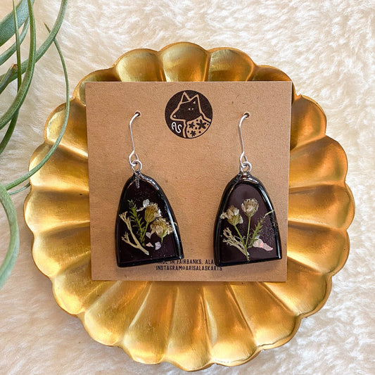 Forest Flowers Earrings #128 by Arisa Sasaki