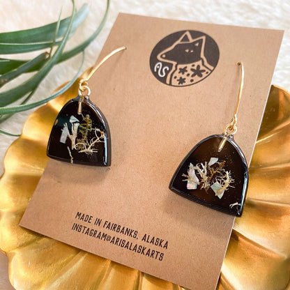 Forest Flowers Earrings #129 by Arisa Sasaki