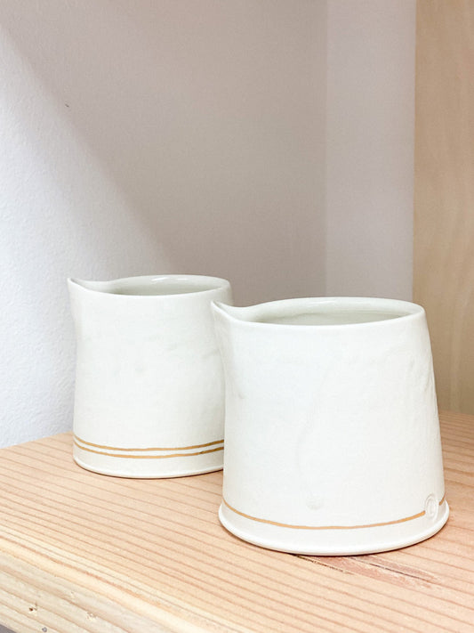 Porcelain Creamer Cup by K.Olson