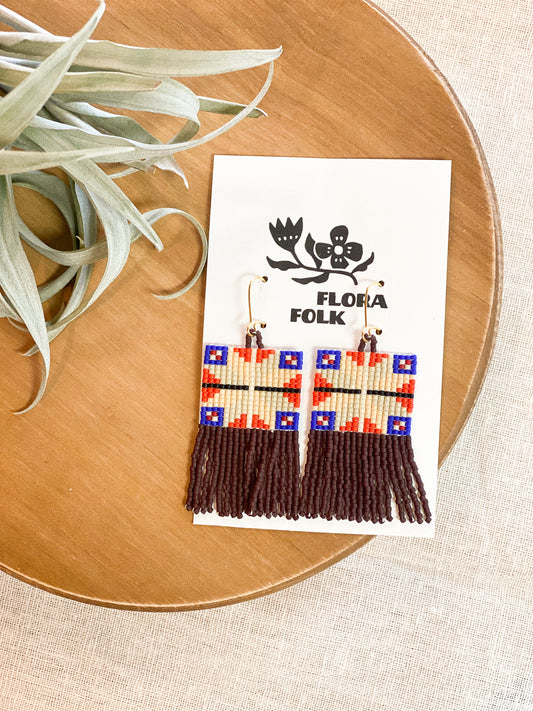 Scandinavian Star Earrings by Flora Folk