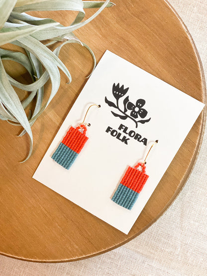 Color Harmony Earrings by Flora Folk