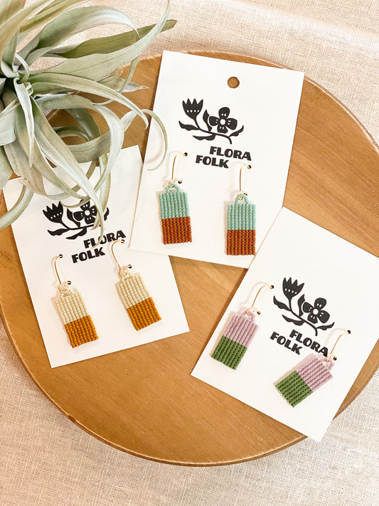 Color Harmony Earrings by Flora Folk