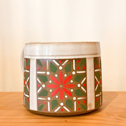 Christmas Comfort Stoneware Mug by Less is More Studios