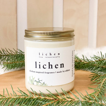 Signature Lichen Soy Wax Candle by Lichen x Vellabox