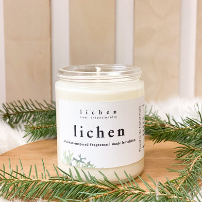 Signature Lichen Soy Wax Candle by Lichen x Vellabox