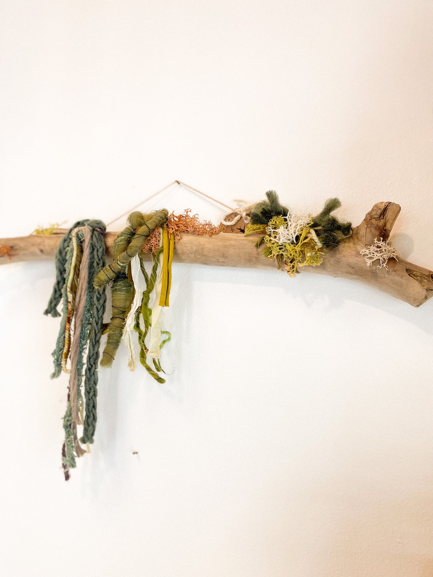 Autumn Lichen #4 Weaving by Wares by Maegan