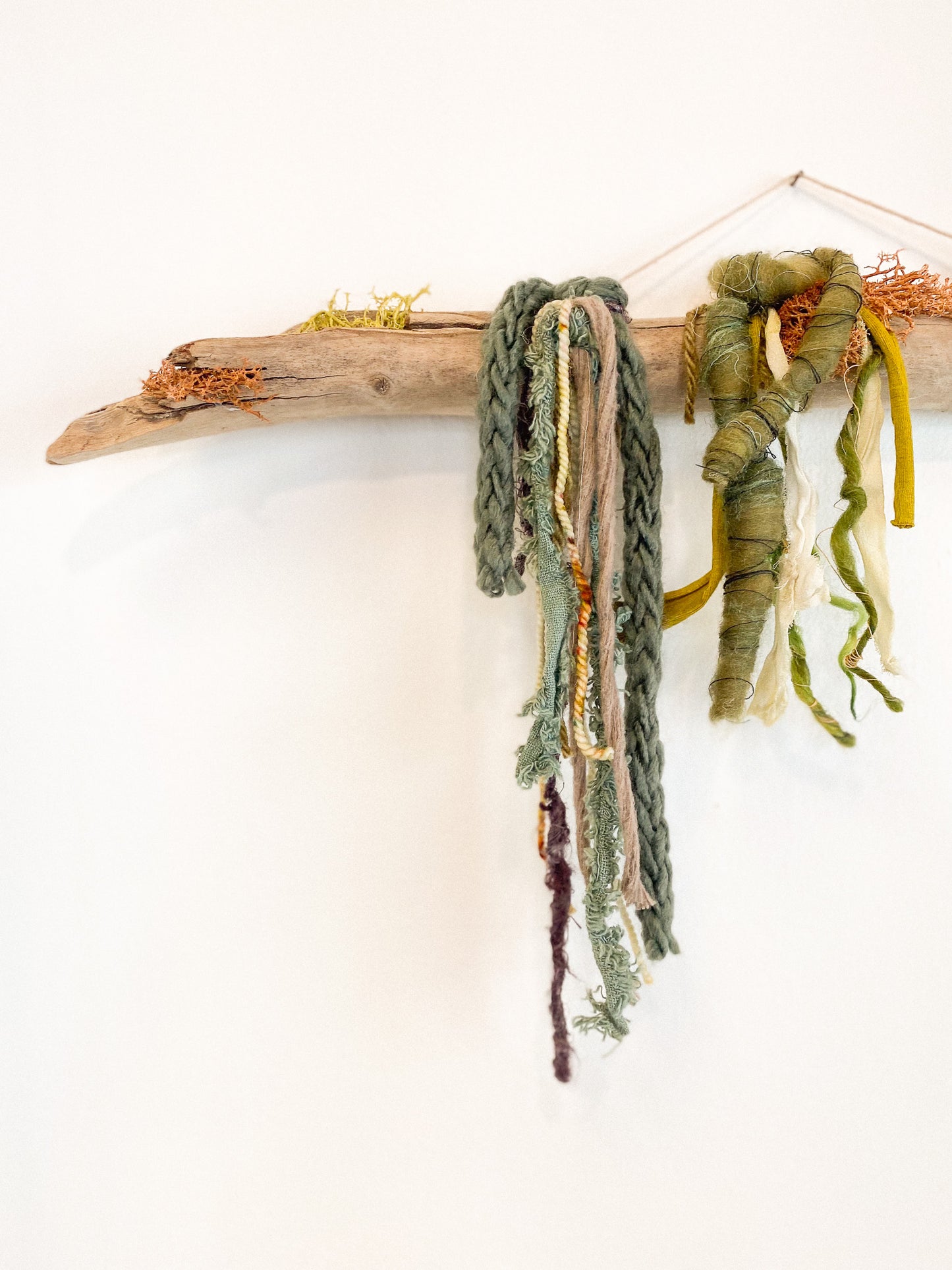 Autumn Lichen #4 Weaving by Wares by Maegan