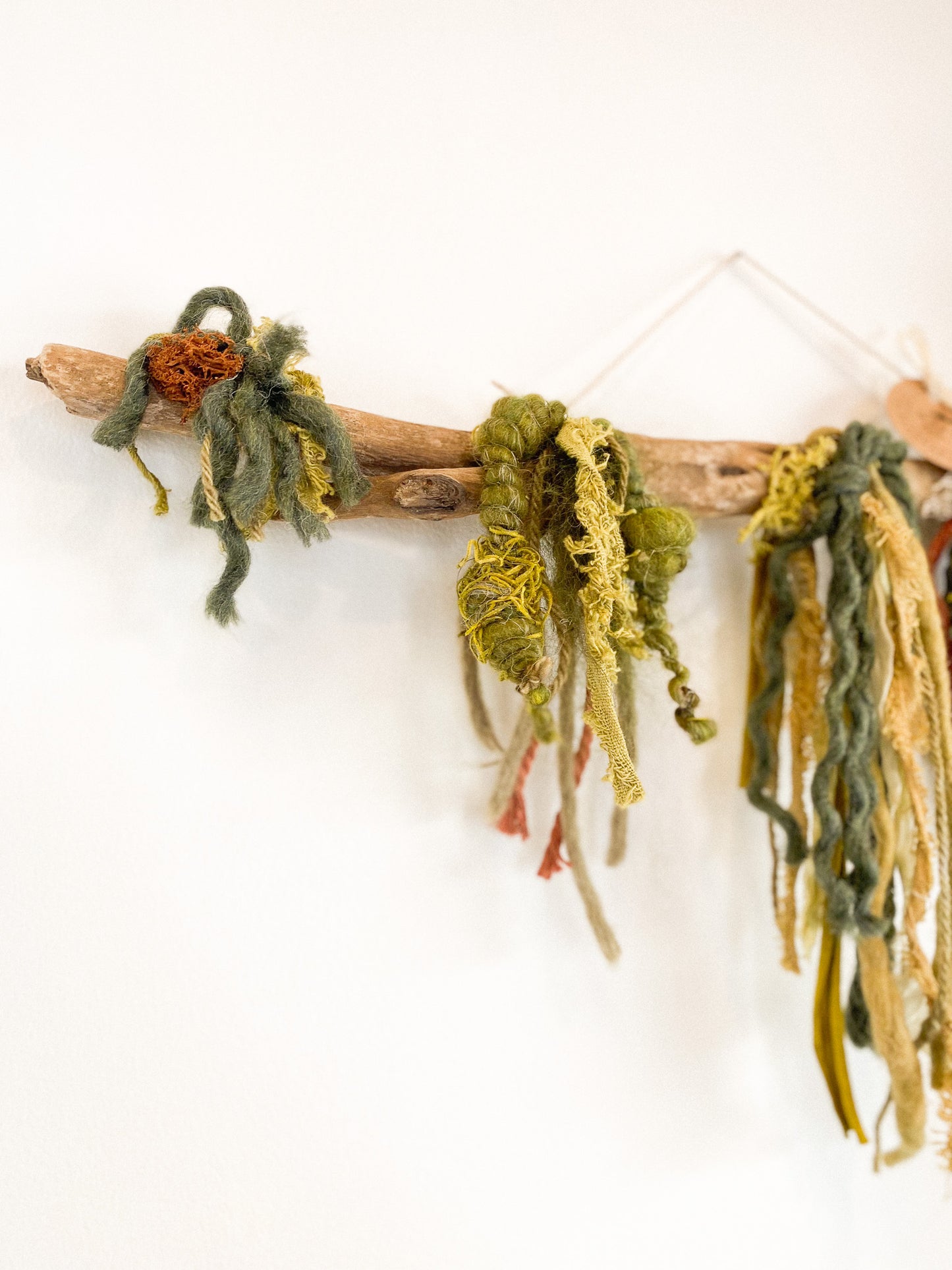Autumn Lichen #5 Weaving by Wares by Maegan