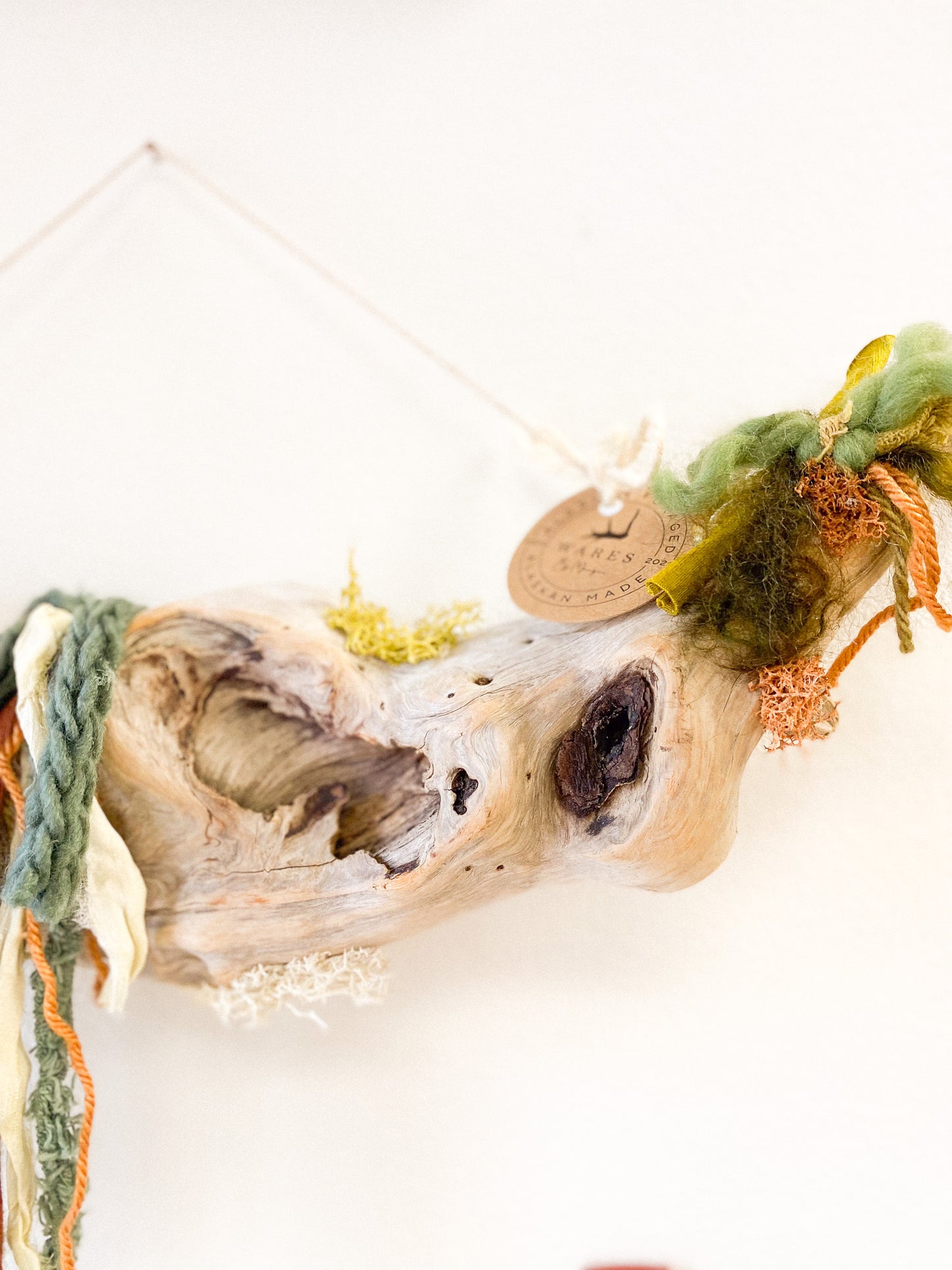 Autumn Lichen #6 Weaving by Wares by Maegan