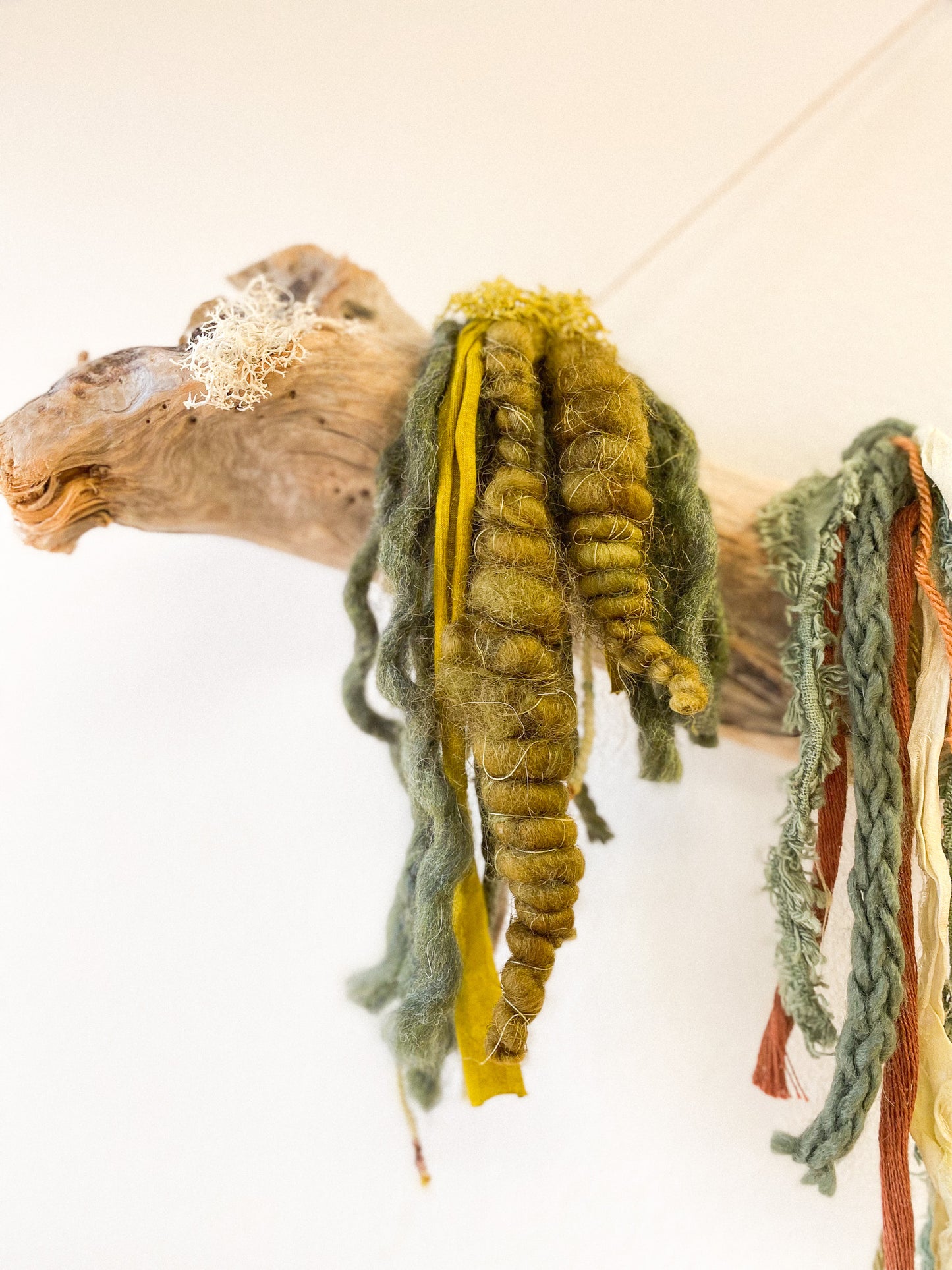 Autumn Lichen #6 Weaving by Wares by Maegan