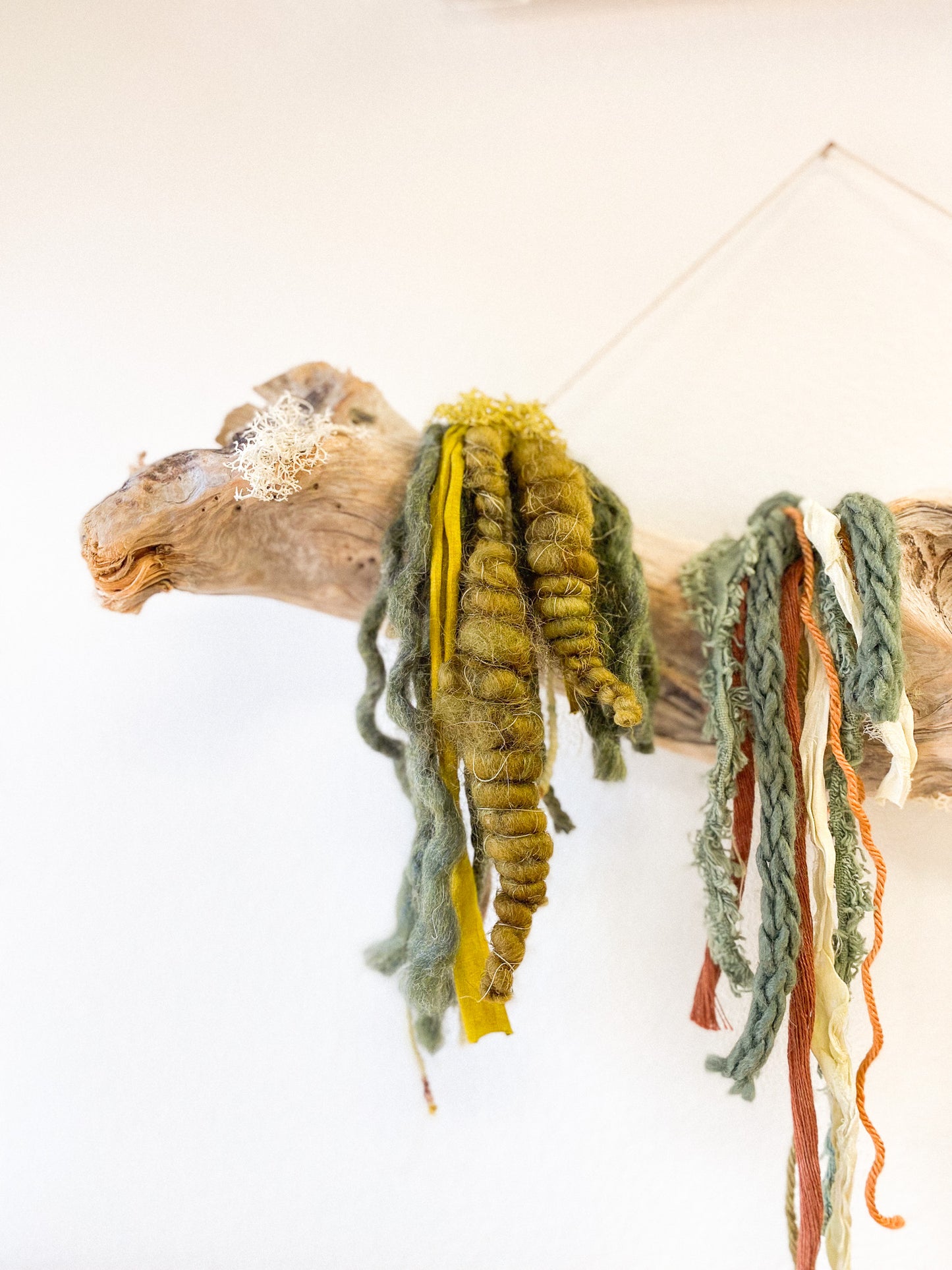 Autumn Lichen #6 Weaving by Wares by Maegan