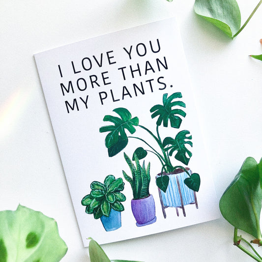 Plants Card by Anya Toelle