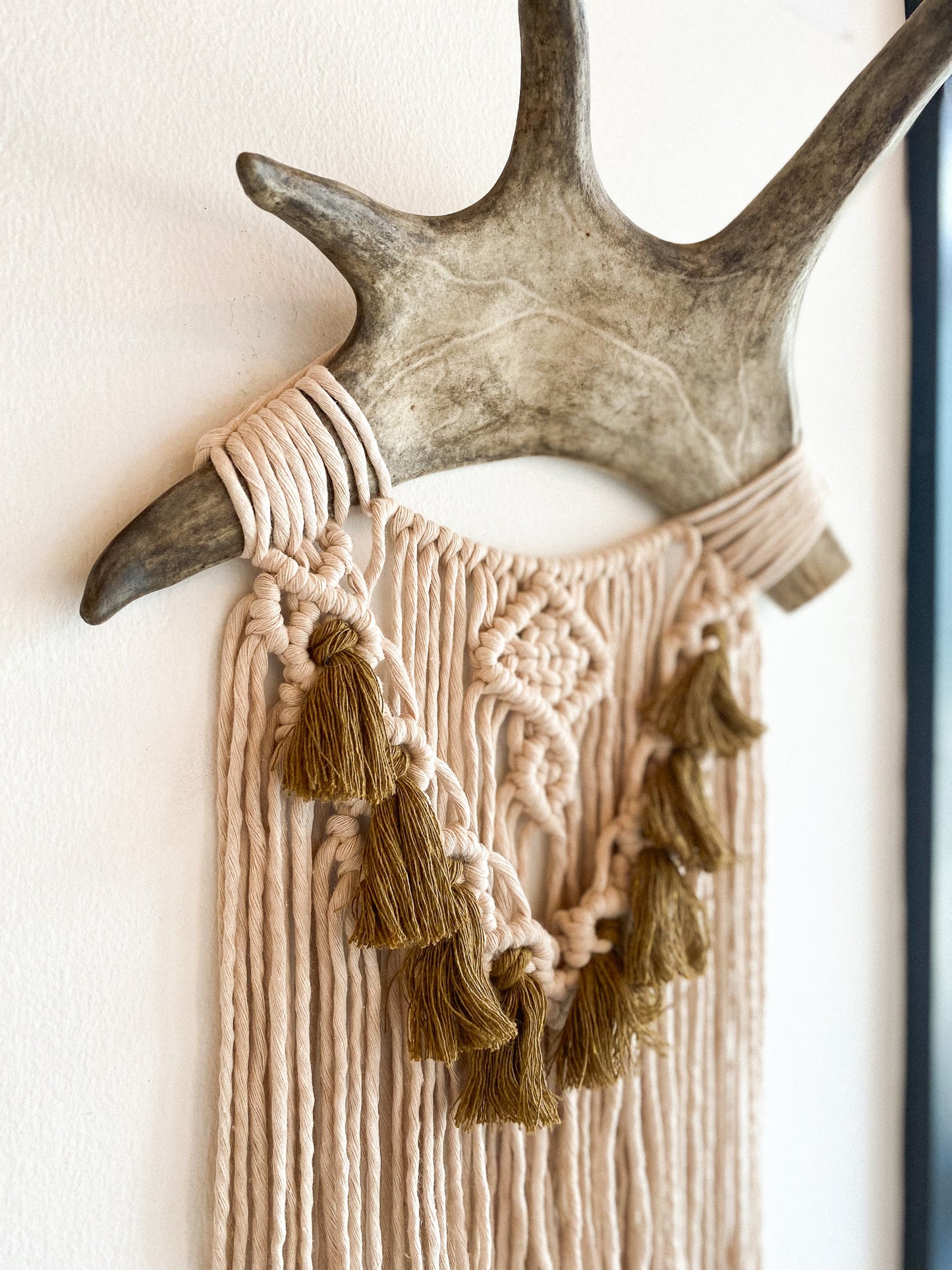 Antler Macrame by Wares by Maegan