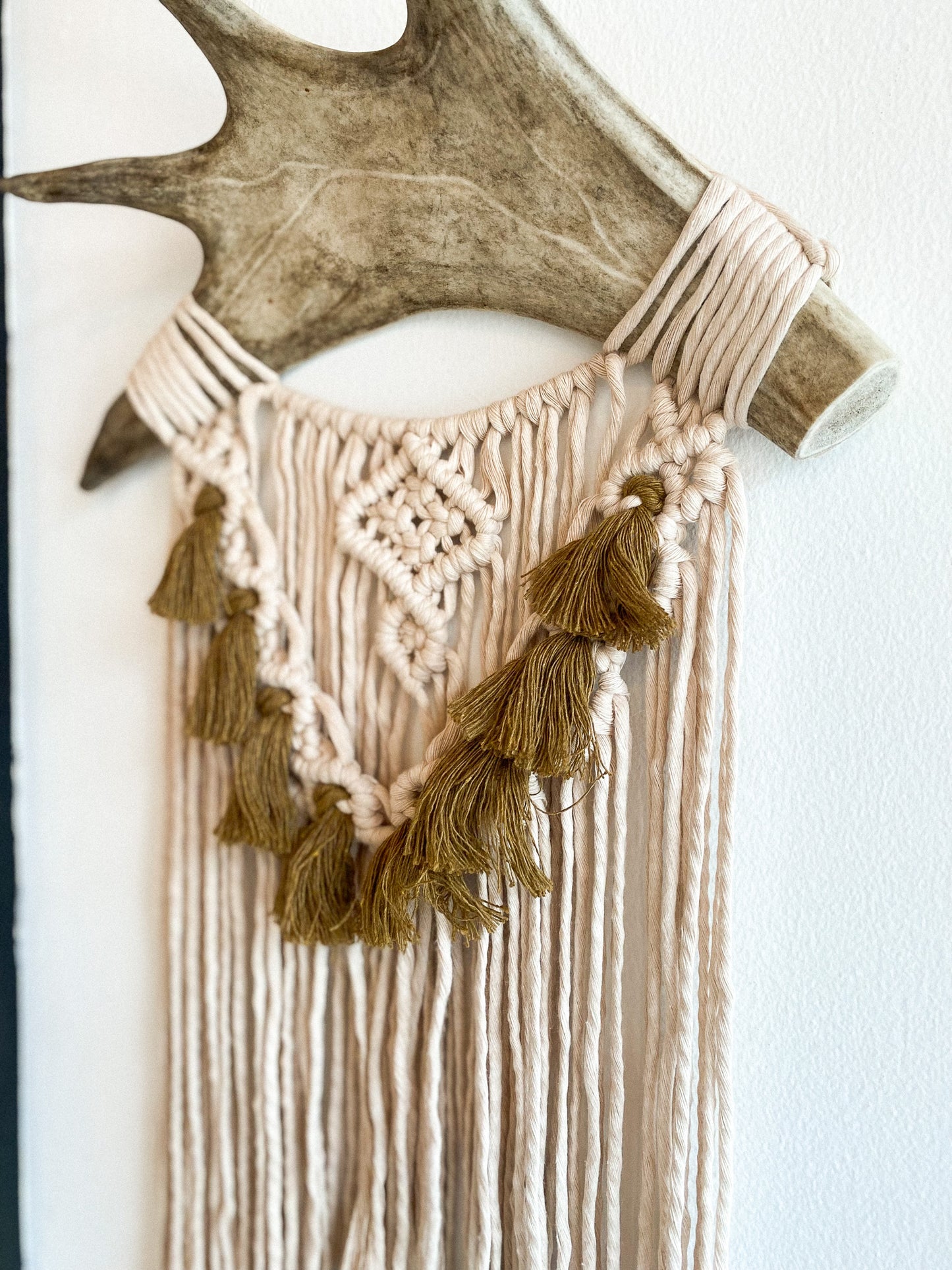 Antler Macrame by Wares by Maegan