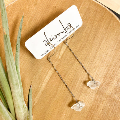 Portage Ice Drop Earrings by Akimbo Collection