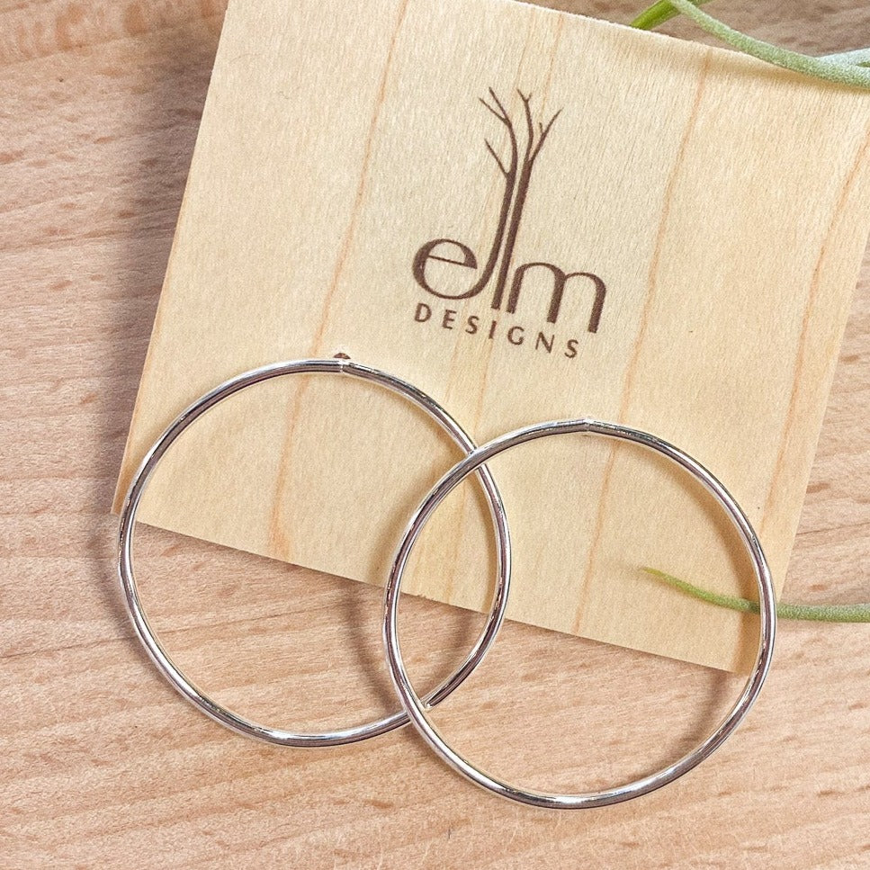 Silver Statement Soleil Posts by Elm Designs