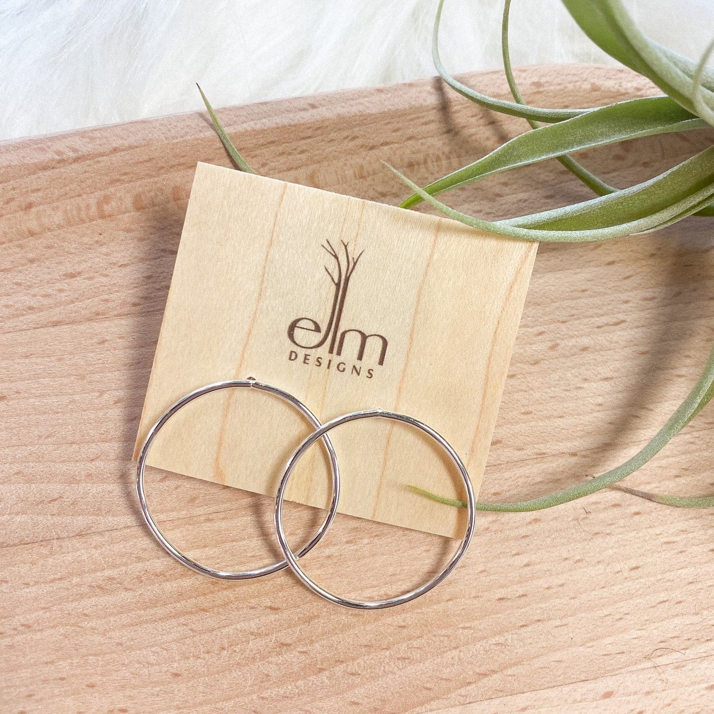 Silver Statement Soleil Posts by Elm Designs