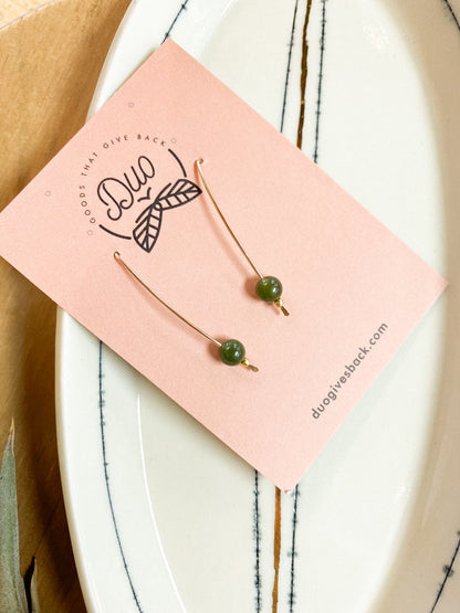 Dawn Threader Earrings by DUO Goods
