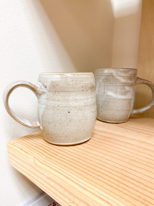 White Mug by Laura Joy Pottery