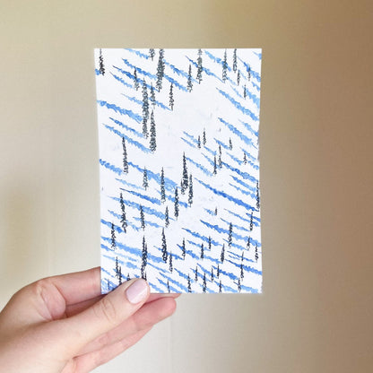 Arctic Shadows Postcard by Anya Toelle