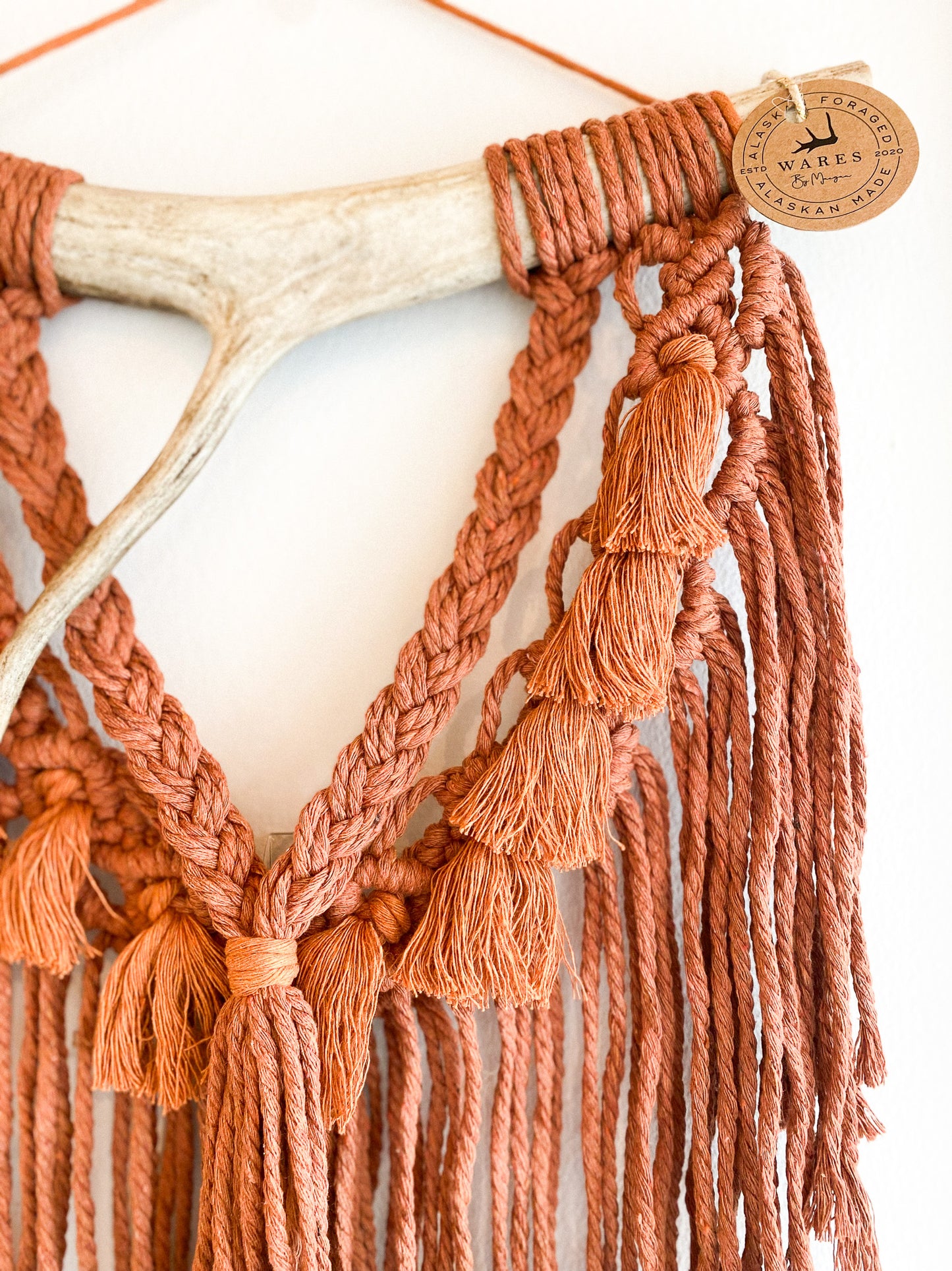 Antler Macrame by Wares by Maegan | Brick