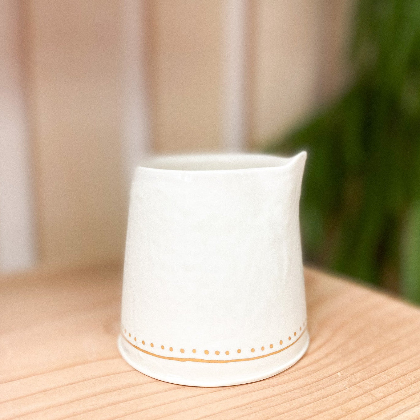 Porcelain Creamer Cup by K.Olson