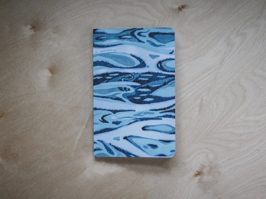 Flow Lined Notebook by Jill Richie