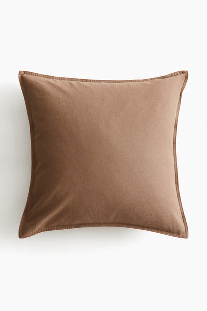 Linen Blend 20"x20" Accent Pillow | Dusty Brown