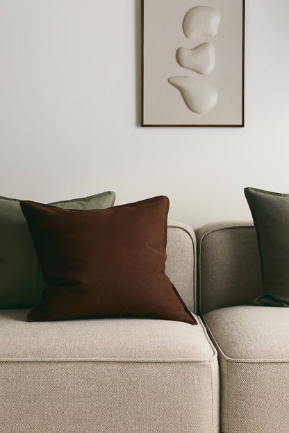Linen Blend 20"x" Accent Pillow | Espresso