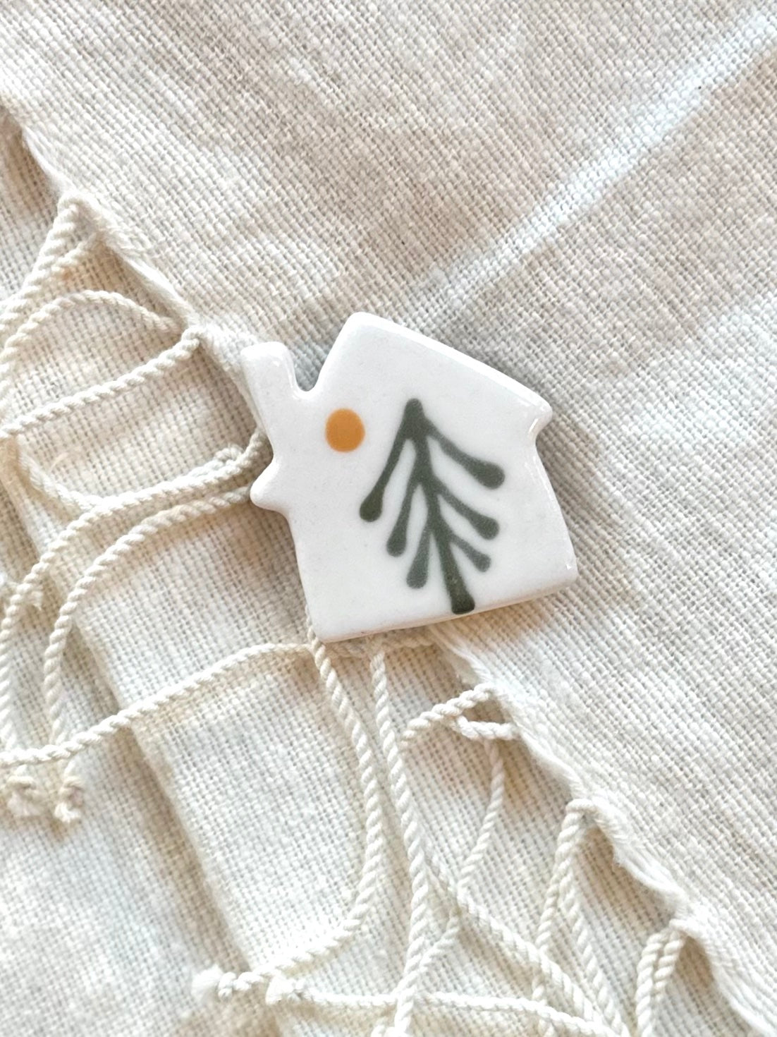 Little House Magnet by Little Fish Workshop