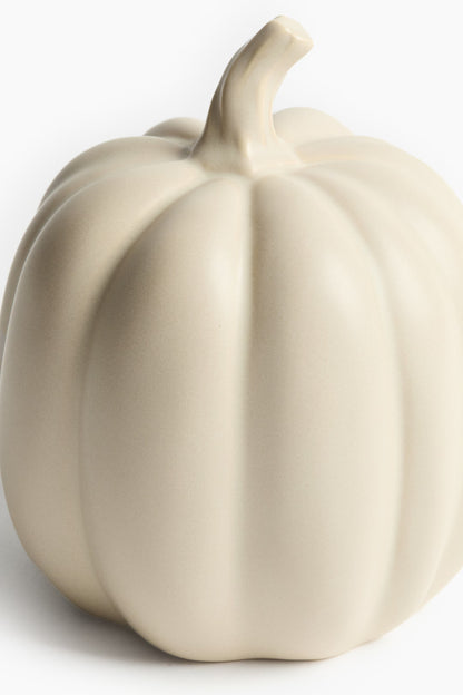 Stoneware Pumpkin Decoration