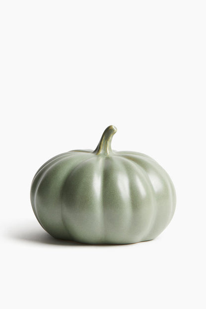 Stoneware Pumpkin Decoration