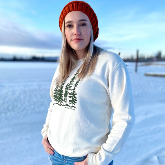 Scraggly Spruce Sweater by Printworthy