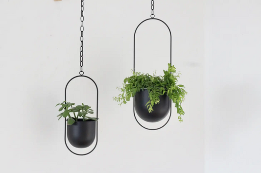Tiered Metal Hanging Planter Pot - Large - by Sprout and About
