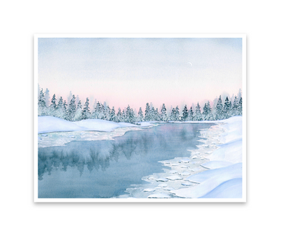 Chena Chill 8x10 Print by Jill Richie