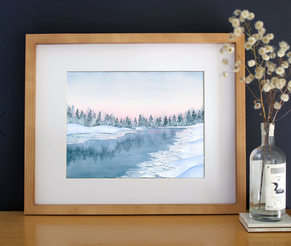 Chena Chill 11x14 Framed Print by Jill Richie