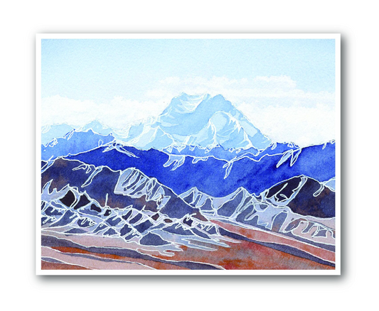 Denali Dreamscape 11x14 Print by Jill Richie