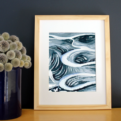 Meandering 5x7 Print by Jill Richie