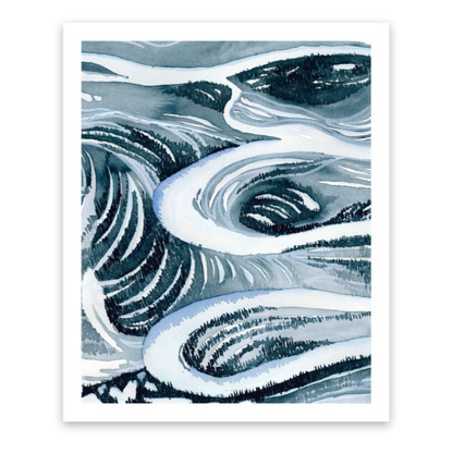 Meandering 11x14 Print by Jill Richie