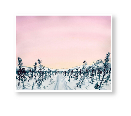 Pink in the Whites 16x20 Print by Jill Richie