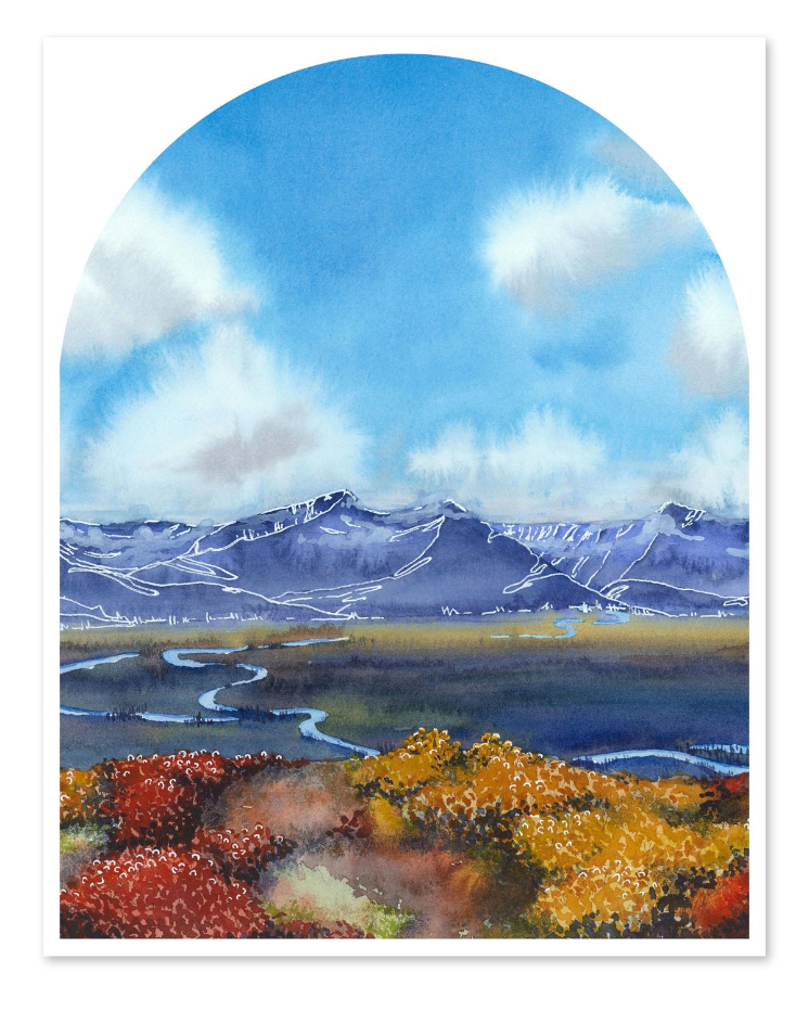 Autumn Arc 8x10 Print by Jill Richie