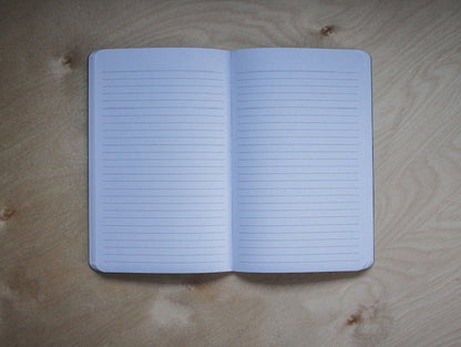 Flow Lined Notebook by Jill Richie