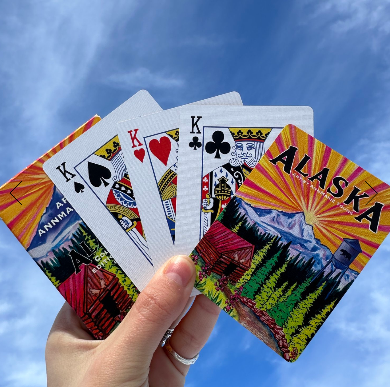 Alaska Playing Cards by AnnMarie Young Art
