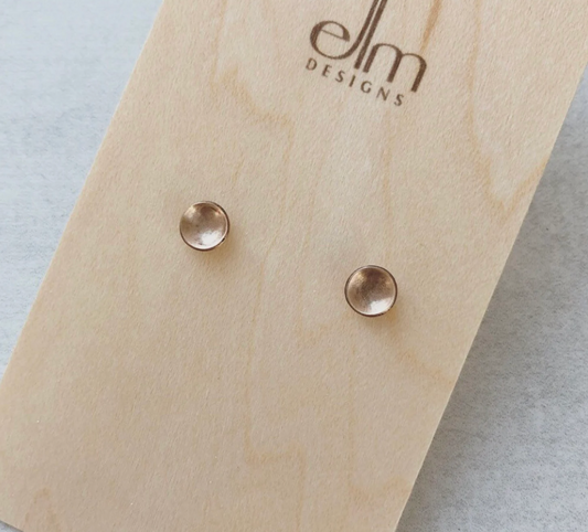 Gold Domed Textured Posts by Elm Designs